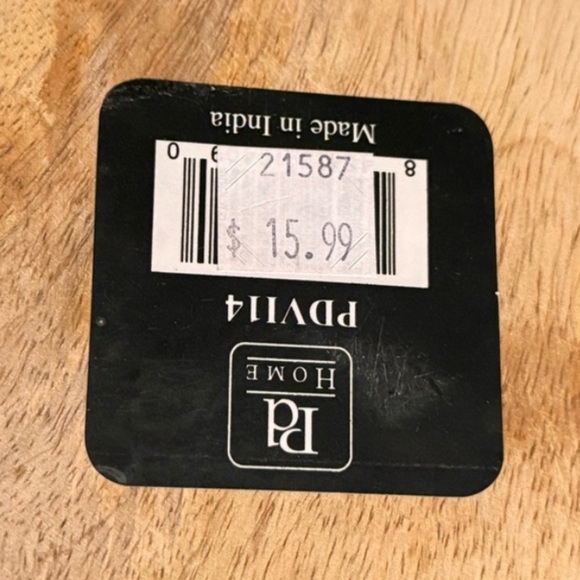 Wooden Coaster Set with Stacking Design for Storage - Picture 3 of 5